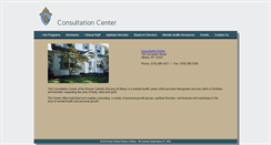 Desktop Screenshot of consultationcenteralbany.org